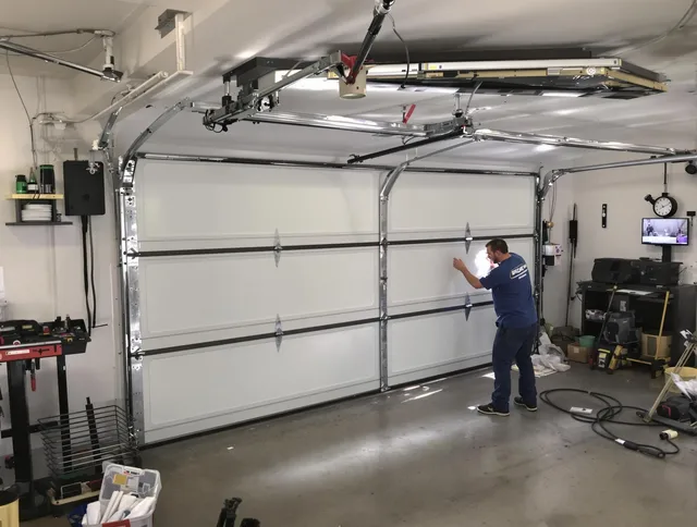 Professional garage door repair service by Indian Trail Garage Door Repair in Indian Trail