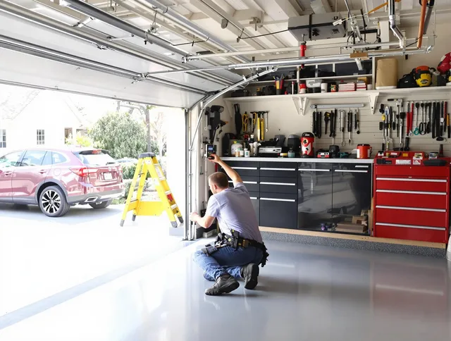 Local garage door repair service by Indian Trail Garage Door Repair in Indian Trail