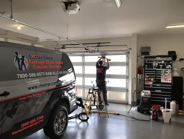 Indian Trail Garage Door Repair team performing same-day garage door repair in Indian Trail