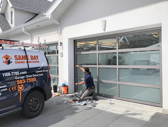 Same-day garage door repair service by Indian Trail Garage Door Repair in Indian Trail